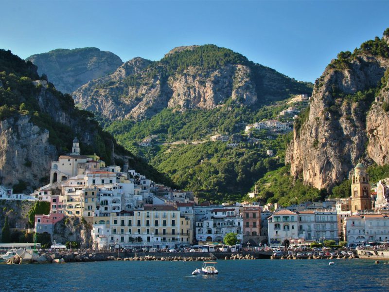 Amalfi — view of the coast