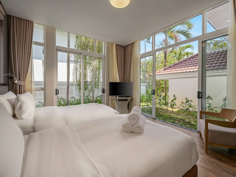 Hotel Gelsomino Blu, Classic Garden Room — bedroom