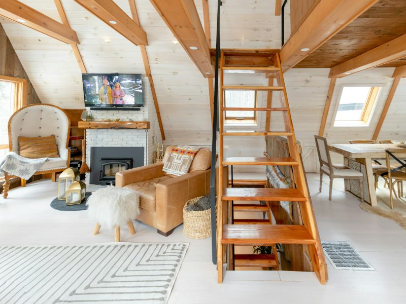 Rustic bedroom