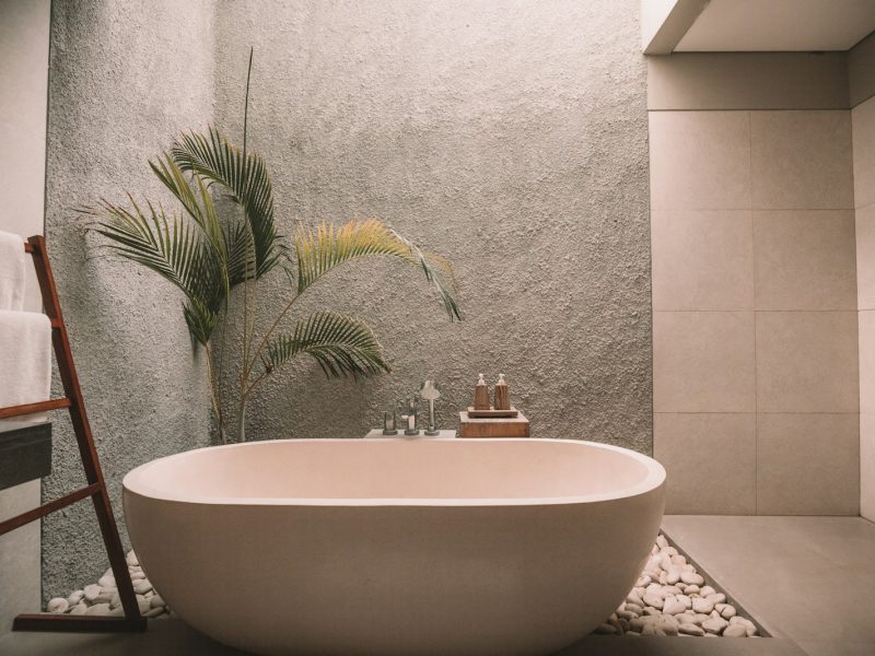Hotel Giardini del Tufo — bathroom