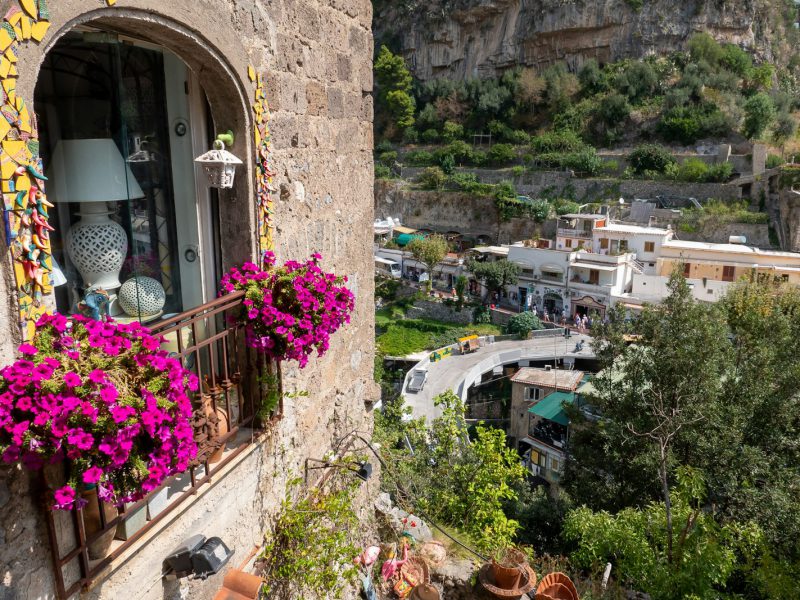 Il Salotto di Chiaia — view from the window