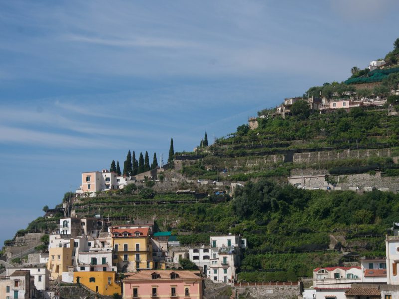 Minori — view of the coast