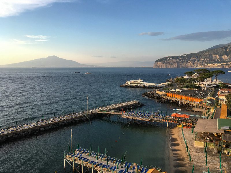 Sorrento & Sant'Agnello — view of the coast