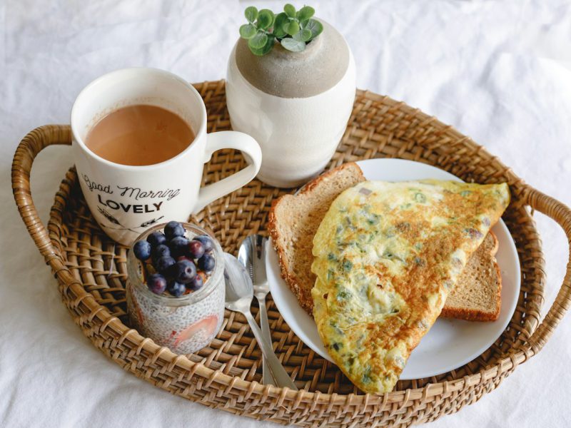 B&B Reti e Colori — breakfast table