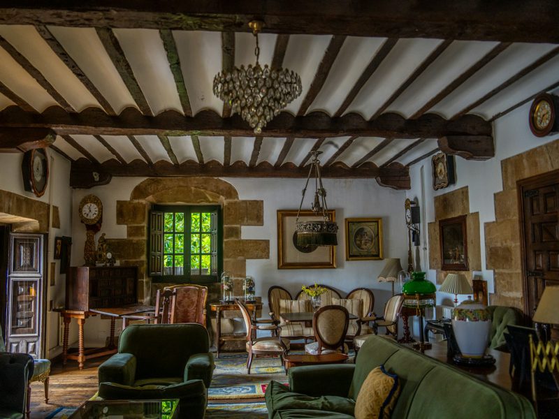 Villa Cala del Fico — living area