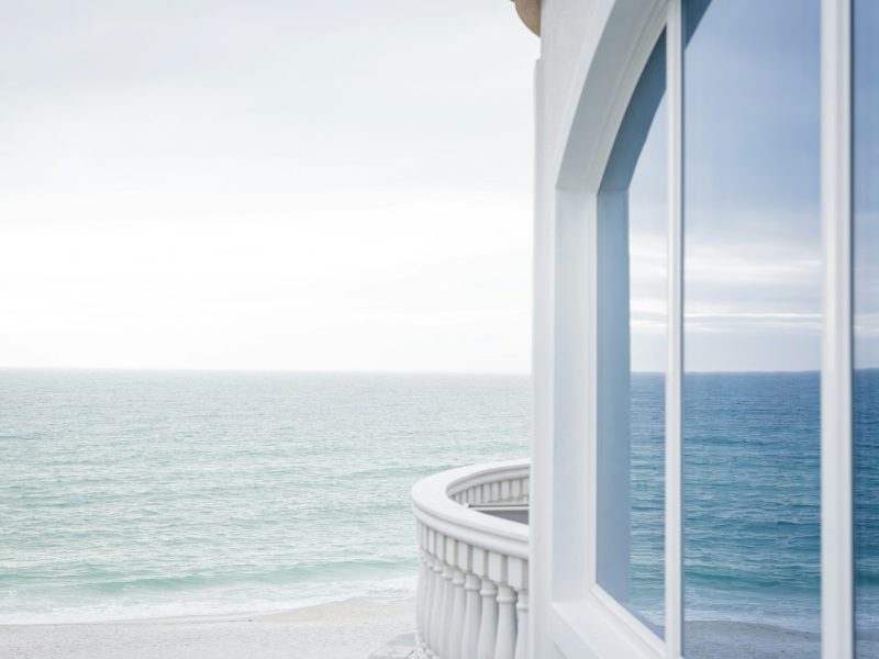 B&B Reti e Colori — sea view from the terrace