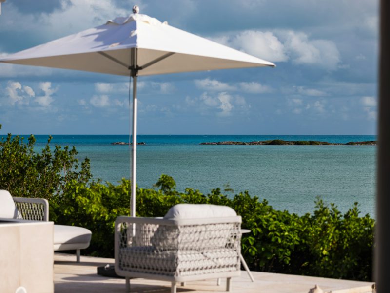 Villa Colatura — sea view from the terrace
