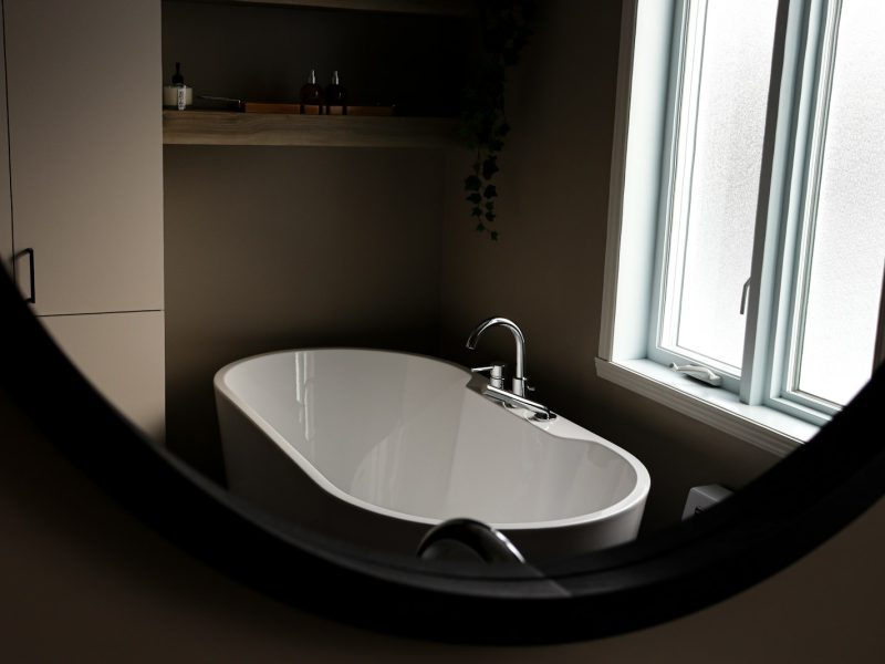 Bathroom with a bathtub