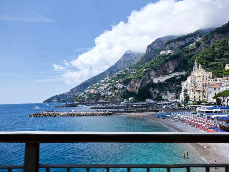 Ravello — view of the coast