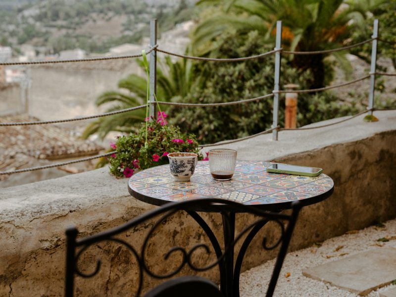 Il Casolare delle Bufale — view from the terrace