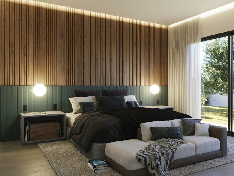 Contemporary bedroom