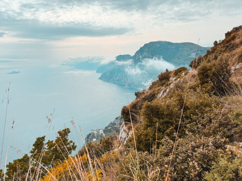 Praiano — view of the coast