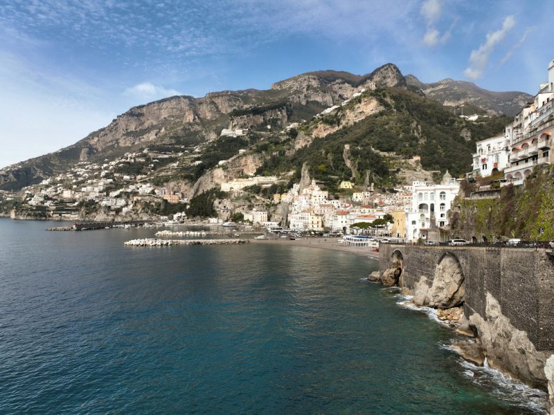 Amalfi — view of the coast