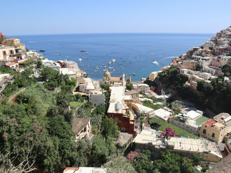 Palazzo Lunaria — sea view from the terrace