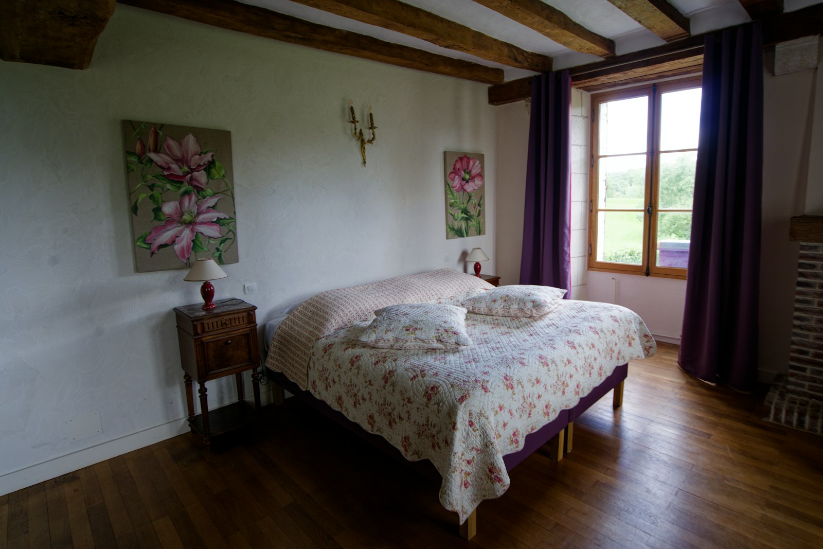 Rustic bedroom