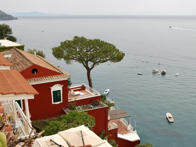 Villa Tramonto Segreto — sea view from the terrace