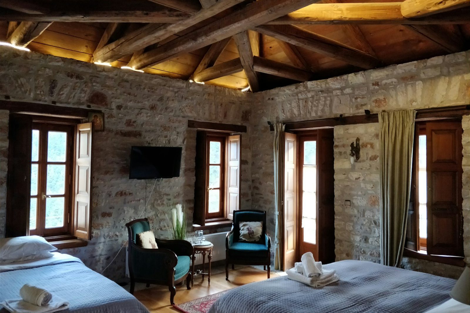 Agriturismo Podere Poseidonia, Camera Grano — bedroom