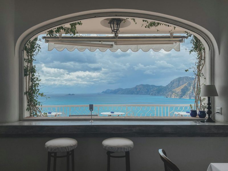 Hotel Pergola Bianca — sea view from the terrace