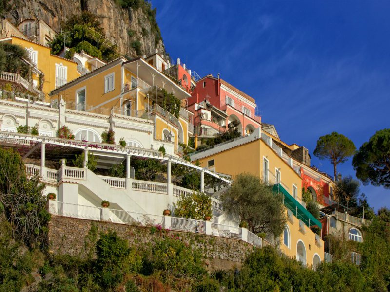 La Pergola di Minori — view over the village