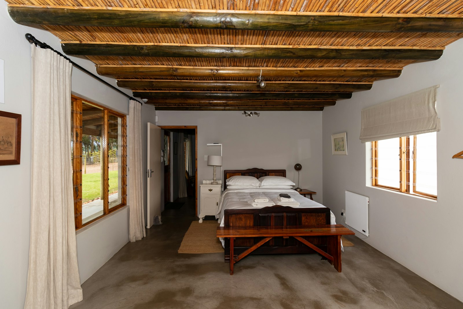 Rustic bedroom