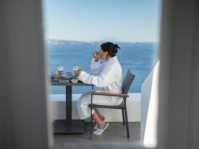 Hotel Gelsomino Blu — sea view from the terrace
