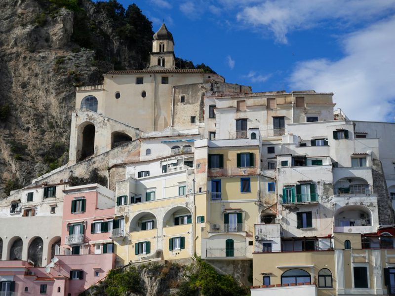 Amalfi — view of the coast