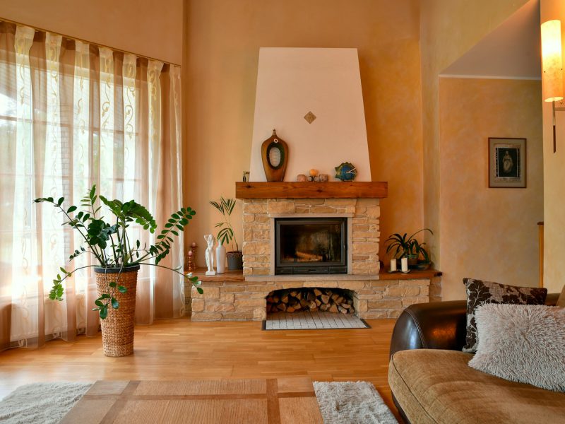 Villa Ginestra — living area