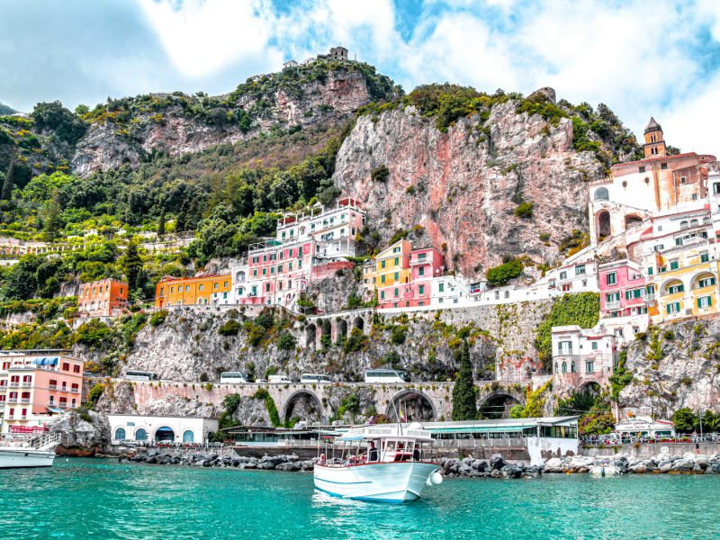 Amalfi — view of the coast