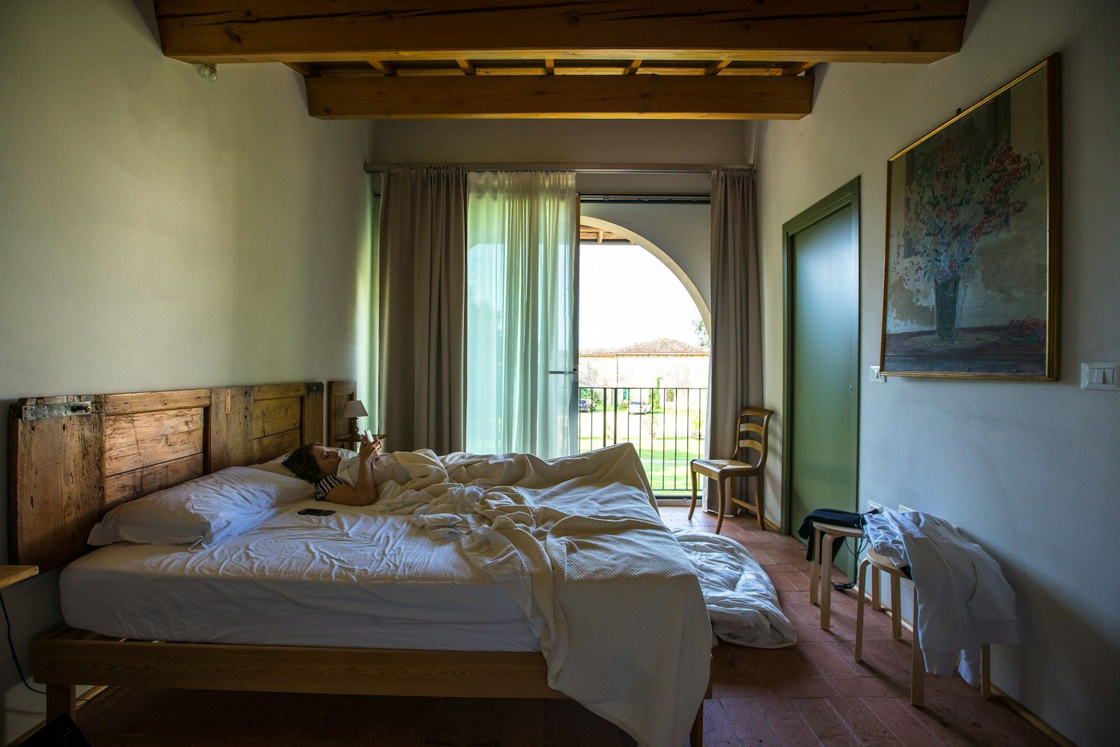 Hotel Fior di Sale, Standard Courtyard Double — bedroom