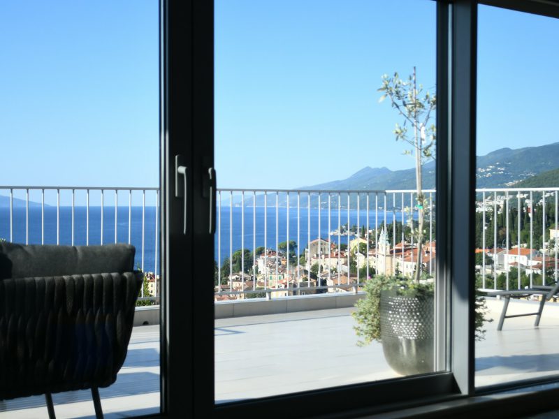 Villa Solitaria — sea view from the terrace