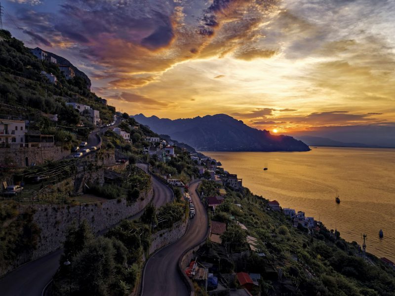Furore & Conca dei Marini — view of the coast