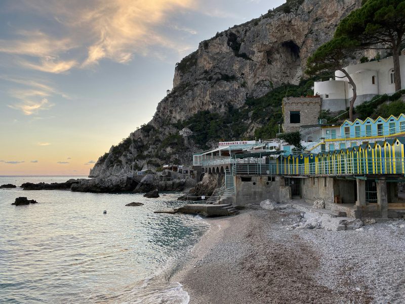 Maiori — view of the coast