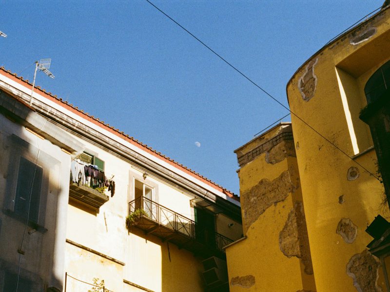 Casa Marechiaro Blu — building and street