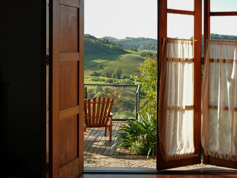 Villa Pergolato — view from the window