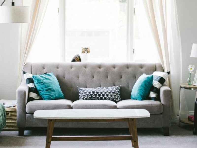 Casa di Raito — living area