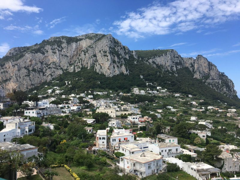 Anacapri — view of the coast