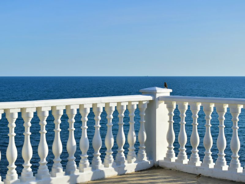 Palazzo Rondinella — sea view from the terrace