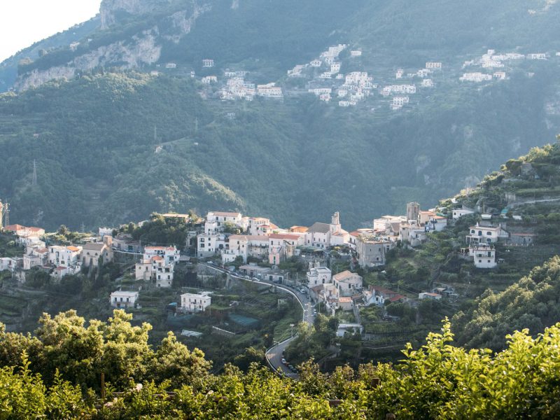 Ravello — view of the coast