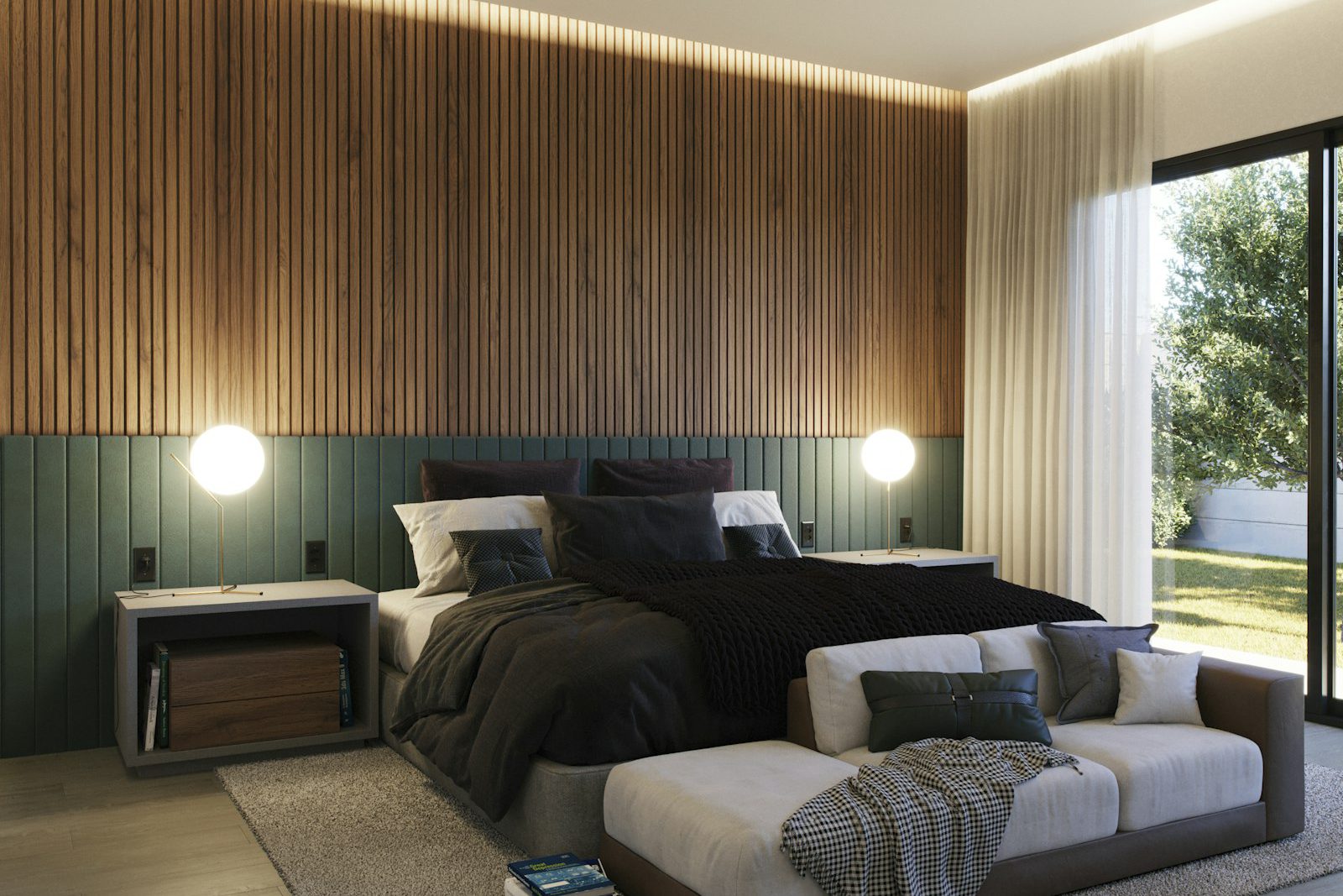 Contemporary bedroom