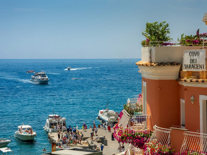 Hotel Gavitella Alta — sea view from the terrace