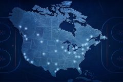 The NHL map: 32 clubs across four divisions