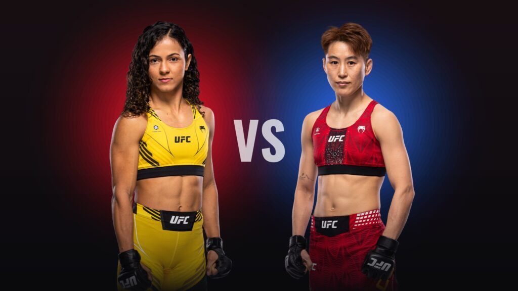 Natalia Silva and Wang Cong, UFC 332