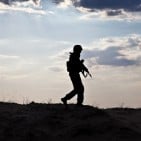 A Post With a Left-Aligned Image of a Soldier