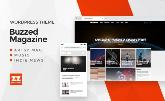 Buzzed WordPress Magazine Theme