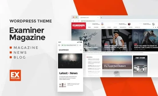Examiner Magazine Theme