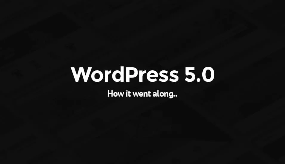 How Did WordPress 5.0 Change The Game For Good