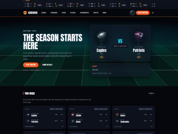 Gridiron Football Theme