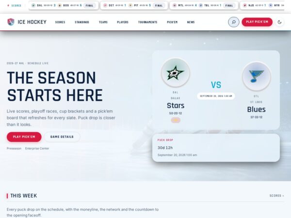 Ice Hockey Theme