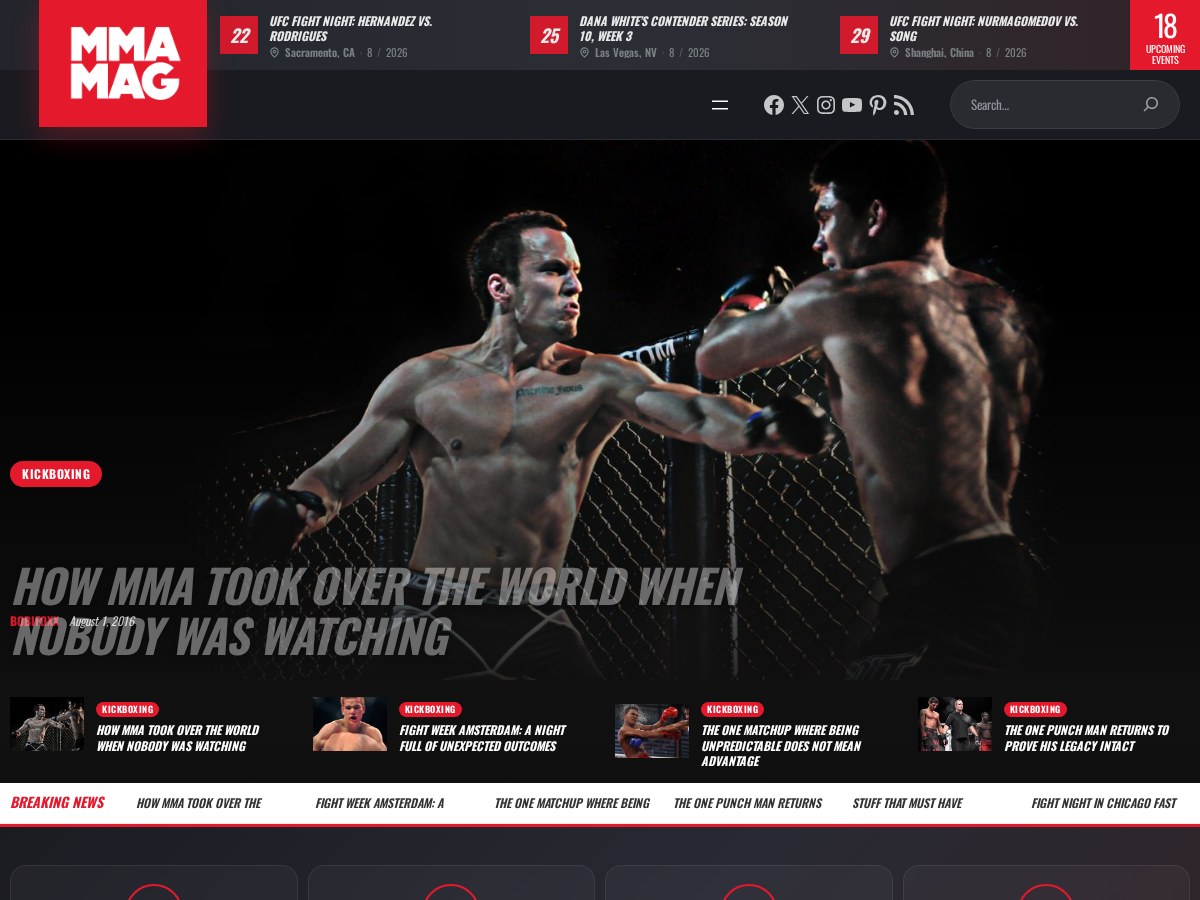 MMA Sports Magazine