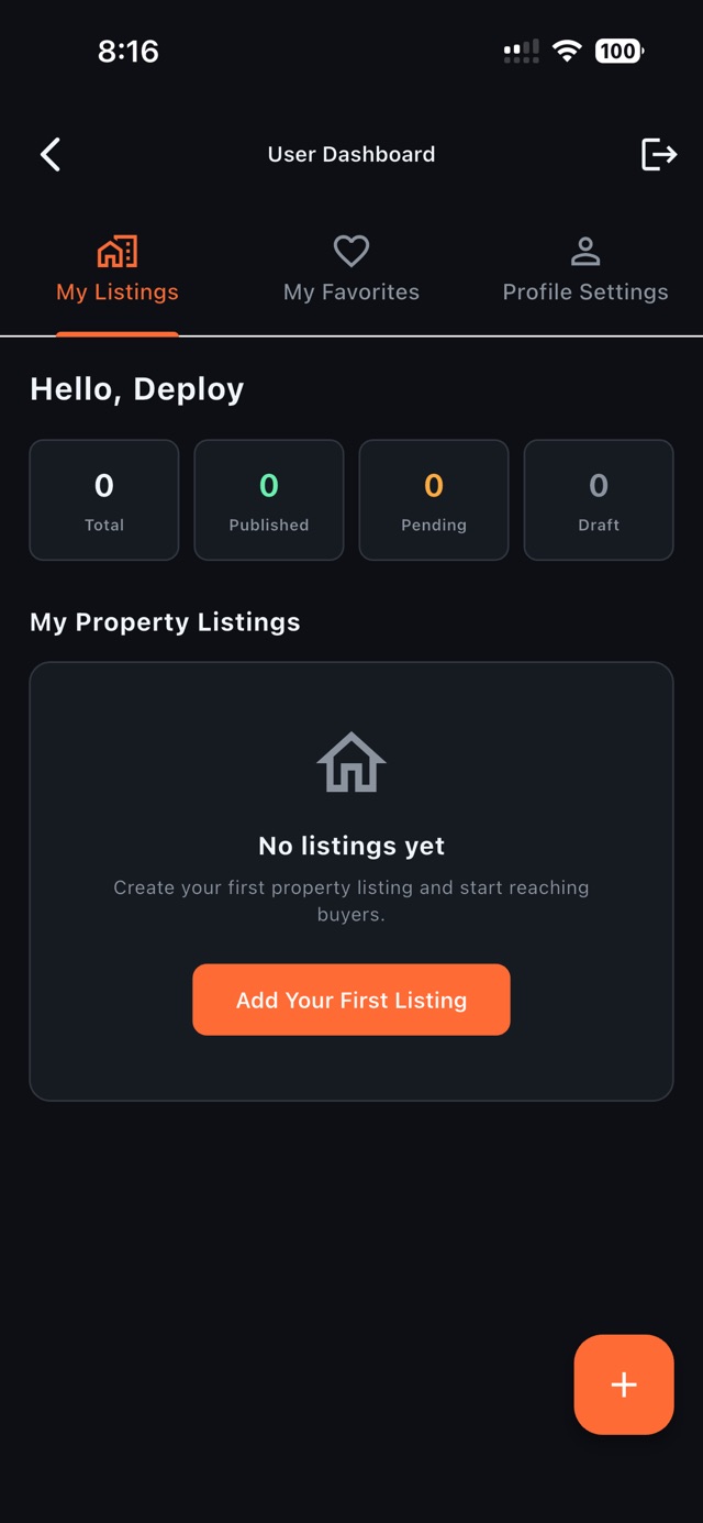 Oglasy app screenshot — listing details